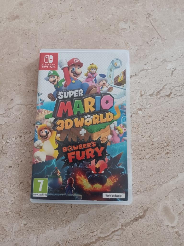 Super Mario 3D World+Bowsers Fury, Games en Spelcomputers, Games | Nintendo Switch, Ophalen of Verzenden, Zo goed als nieuw, Vanaf 7 jaar