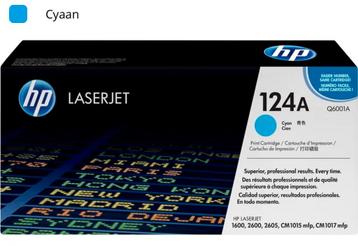 Toner HP Laserjet 124A bleu cyan beschikbaar voor biedingen