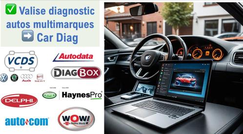 Ordinateur de diagnostic autos toutes marques complet, Auto diversen, Autogereedschap, Zo goed als nieuw, Ophalen of Verzenden
