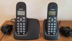 Téléphones Combiné PHILIPS 2 appareils, Ophalen of Verzenden