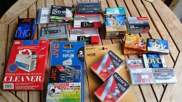 Diverse nieuwe hi8 video 8 vhs-c mini DV-videocassette beschikbaar voor biedingen