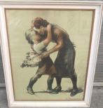 Lithographie fêtes de meres signe Albert chavepeyer, Antiquités & Art, Art | Lithographies & Sérigraphies, Enlèvement ou Envoi