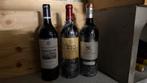 Lot de 3 grands vins de Bordeaux, Verzamelen, Wijnen, Ophalen, Zo goed als nieuw