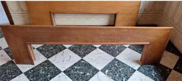2x houten schouwmantel GRATIS beschikbaar voor biedingen