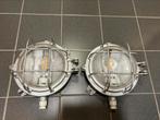 2 vintage lampen diameter 22 cm, Zo goed als nieuw, Ophalen