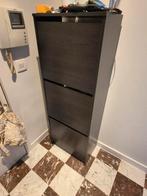 Ikea Bissa Zwartbruin schoenenkast, Ophalen, Zo goed als nieuw