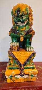 Grand chien Fu chinois., Maison & Meubles, Accessoires pour la Maison | Statues de Bouddha, Comme neuf, Enlèvement ou Envoi