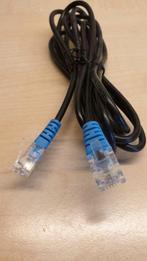 RJ11 kabel vr ADSL, DSL, telefoon, modem, 10mm breed, nieuw!, Telecommunicatie, ISDN en ADSL, Ophalen, Modem