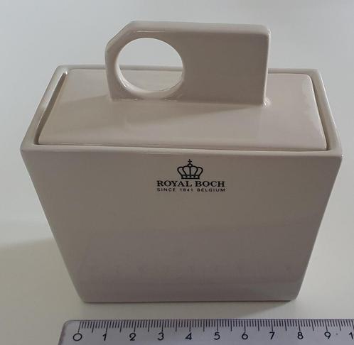 Royal Boch, suikerpot, ivoorkleurig, porselein, Huis en Inrichting, Keuken | Servies, Porselein, Ophalen of Verzenden