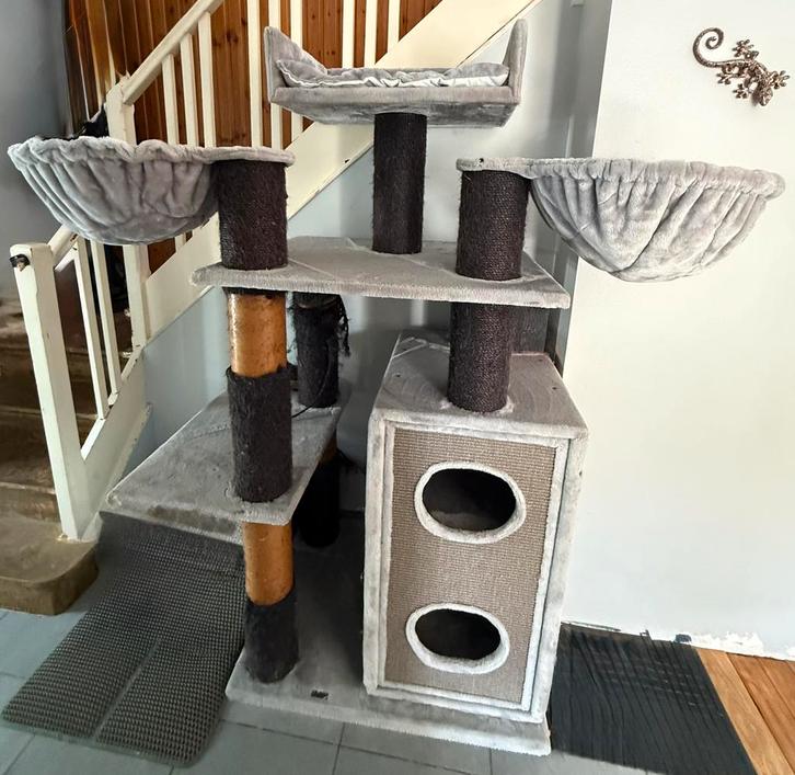 Arbre a chat xxl AR Qualty, Dieren en Toebehoren, Krabmeubelen, Gebruikt, Krabpaal, Ophalen