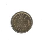 Ceylon, 50 Cents 1943., Enlèvement ou Envoi, Asie du Sud, Monnaie en vrac