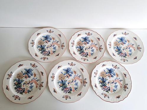 Zes borden Boch Rhodes, Antiek en Kunst, Antiek | Servies los, Ophalen of Verzenden