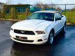 Ford Mustang Cabrio Benzine +LPG Automaat +Keuring VVK, Auto's, Automaat, Beige, Cabriolet, Wit