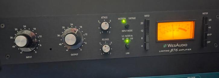 Te koop: Wes Audio Beta76 compressor - uitmuntende staat, Muziek en Instrumenten, Effecten, Zo goed als nieuw, Compressor, Ophalen