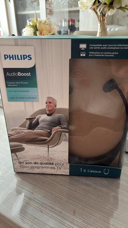 Philips SSC5011/19, Audio, Tv en Foto, Hoofdtelefoons, Zo goed als nieuw, Philips, Draadloos, Ophalen of Verzenden