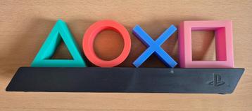 LED-lamp met PlayStation-symbolen beschikbaar voor biedingen