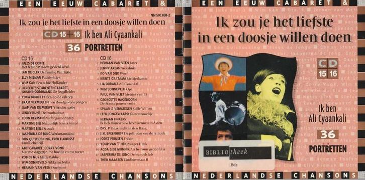 Ik Zou Je Het Liefste In Een Doosje Willen Doen Disk 15&16, Cd's en Dvd's, Cd's | Nederlandstalig, Zo goed als nieuw, Ophalen of Verzenden
