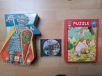 Lot de Puzzles : 1 “Djeco” & 1 “MB” + 1 CD, Enlèvement ou Envoi, Comme neuf