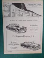 Chrysler - Plymouth - publicité papier - 1955, Overige typen, Gebruikt, Ophalen of Verzenden