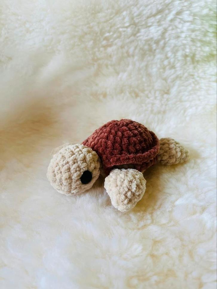 Schildpad met afneembaar schild, Kinderen en Baby's, Speelgoed | Knuffels en Pluche, Nieuw, Overige typen, Ophalen of Verzenden