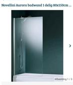 Novellini Aurora badwand 80×150, Ophalen, Nieuw, Bad