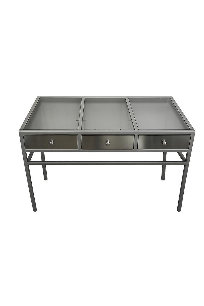 Meuble vitrine métal verre avec tiroirs présentoir boutique, Zakelijke goederen, Horeca | Keukenapparatuur, Ophalen