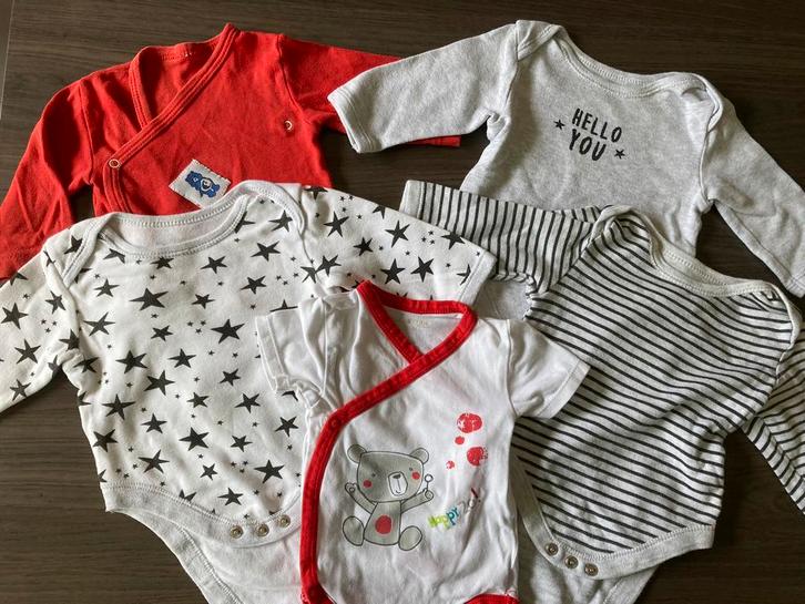 Baby hemdjes maat 50 tot 62, Enfants & Bébés, Vêtements de bébé | Taille 50, Utilisé, Garçon ou Fille, Enlèvement ou Envoi
