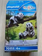Playmobil Panda familie, Enlèvement ou Envoi, Comme neuf, Ensemble complet
