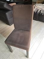 Stoelen per 6 of 8, Ophalen of Verzenden, Bruin, Hout