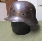 WO2 Duitse staalhelm M40, Verzamelen, Ophalen of Verzenden, Landmacht, Helm of Baret