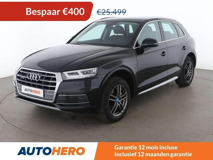Audi Q5 2.0 TDI quattro Sport (bj 2018, automaat), Auto's, Audi, Te koop, Q5, 4x4, ABS, Airbags, Airconditioning, Bluetooth, Boordcomputer