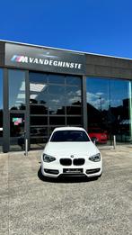 BMW 118 D F20, Zwart, Wit, Bedrijf, 5 deurs