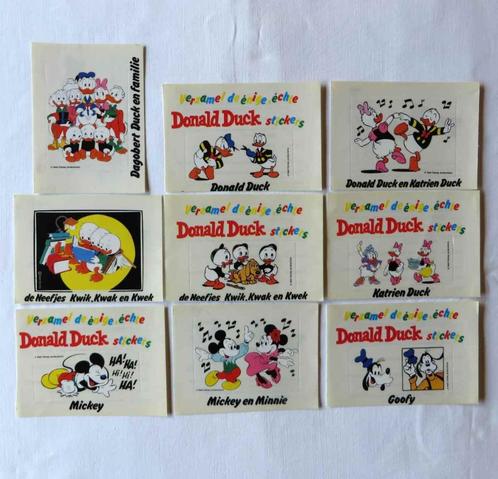 Stickers Donald Duck weekblad (1985) (lot), Verzamelen, Stickers, Gebruikt, Strip of Tekenfilm, Ophalen of Verzenden