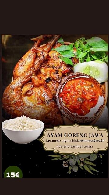 Traditionele en authentieke Indonesische gerechten in Brusel, Kok