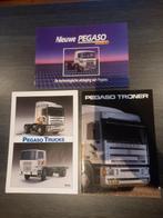3x Pegaso truck folder Iveco, Ophalen of Verzenden, Zo goed als nieuw