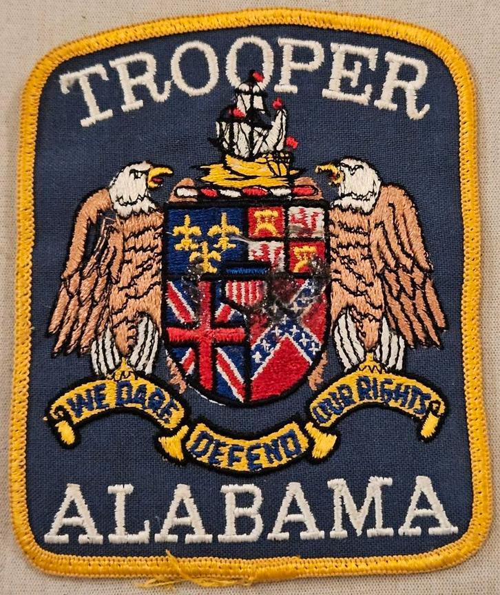 Alabama Highway Patrol patch
Dit is een patch va, Verzamelen, Speldjes, Pins en Buttons, Zo goed als nieuw, Ophalen of Verzenden