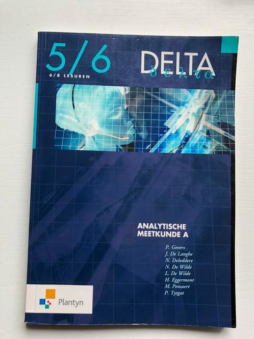 Delta analytische meetkunde A, Boeken, Schoolboeken, Zo goed als nieuw, Wiskunde A, ASO, Ophalen of Verzenden