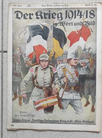 Eerste wereldoorlog magazines 'Der Krieg 1914/18'
