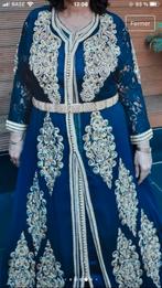 Magnifique lebsa/ caftan / takchita /robe marocaine, Comme neuf, Bleu
