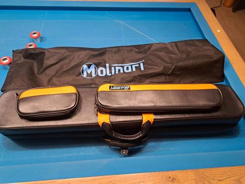 Nieuwe lederen molinari zak, Sport en Fitness, Biljarten en Poolen, Zo goed als nieuw, Ophalen