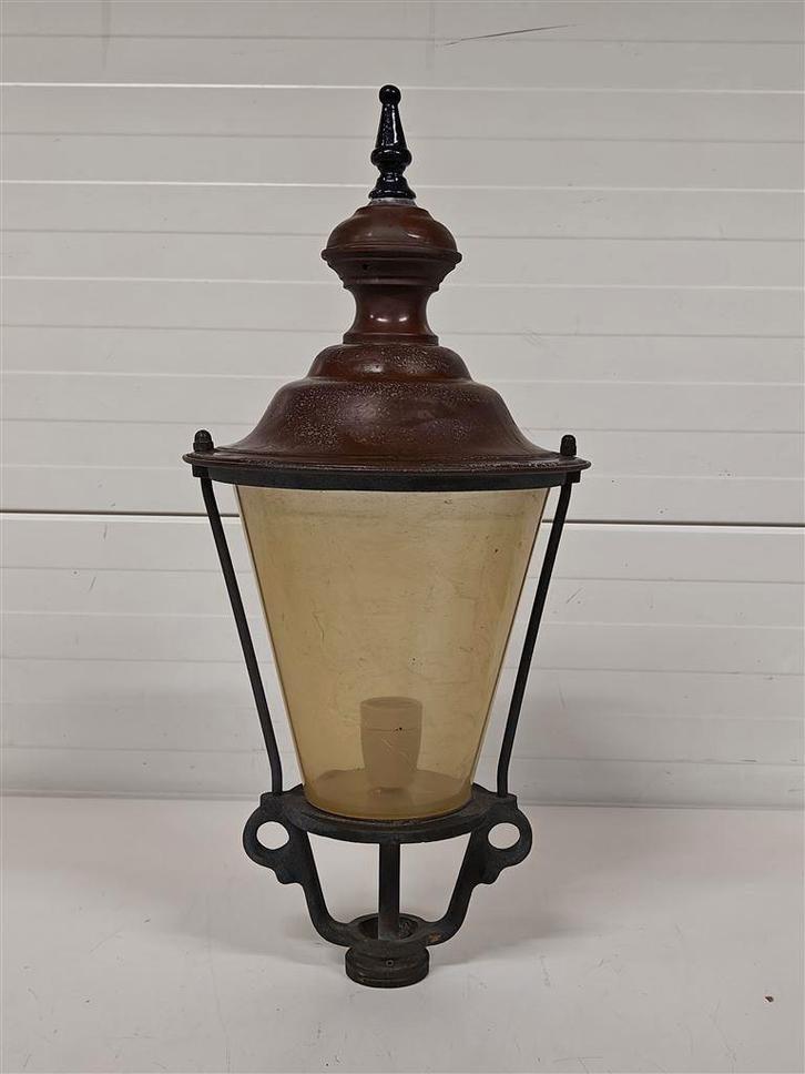 A6877 Vintage Olielantaarn [Victoriaans], Huis en Inrichting, Lampen | Overige, Gebruikt, Ophalen of Verzenden