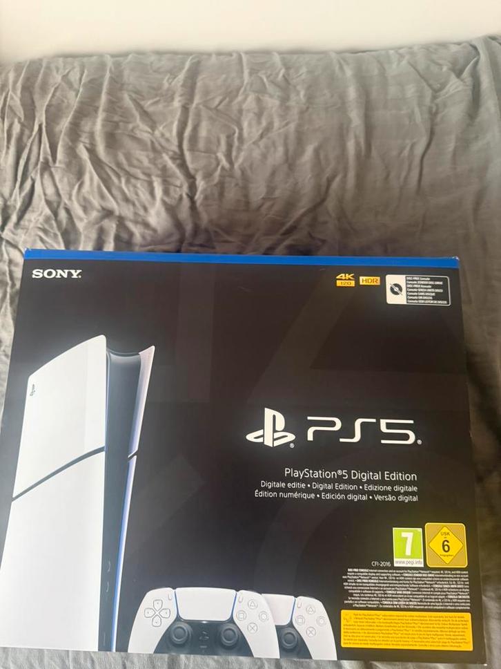 Playstation 5 digital edition, Games en Spelcomputers, Spelcomputers | Sony PlayStation 5, Zo goed als nieuw, Playstation 5, Ophalen