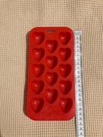 Amour saint Valentin coeur Forme de glaçon Silicone rouges, Comme neuf, Enlèvement ou Envoi