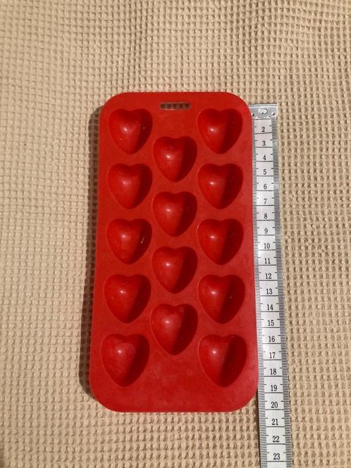 Love valentijn Hart ijsblokjes vorm Siliconen rood hartjes, Huis en Inrichting, Keuken | Keukenbenodigdheden, Zo goed als nieuw