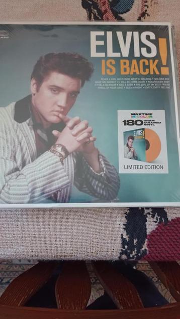 Elvis lp,(nieuw+sealed) Elvis is back, limited edition  beschikbaar voor biedingen