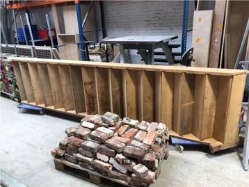 massief houten trap 16tr beschikbaar voor biedingen