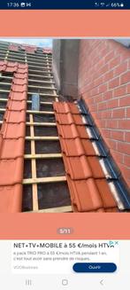 Travaux toiture tous type a-z renovation ou reparation, Bricolage & Construction, Échelles & Escaliers, Comme neuf, Enlèvement ou Envoi