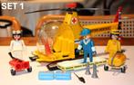 Playmobil 3247 Reddingshelikopter (vintage 1977) + donor, Kinderen en Baby's, Speelgoed | Playmobil, Ophalen of Verzenden, Gebruikt