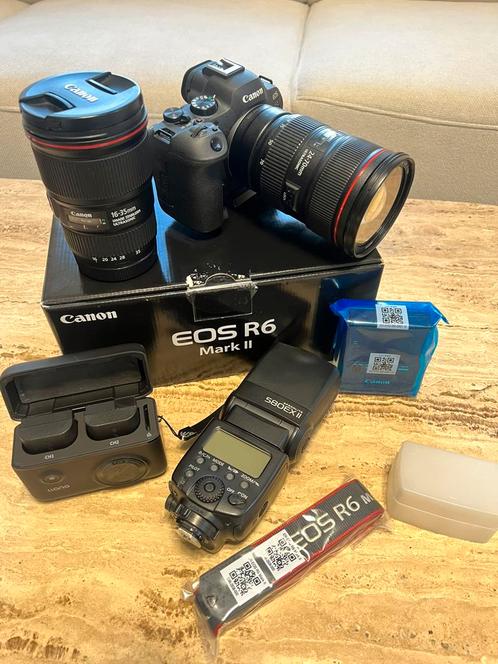 Canon R6 Mark II + Pro Lens Kit, Audio, Tv en Foto, Fotografie | Professionele apparatuur, Zo goed als nieuw, Ophalen of Verzenden