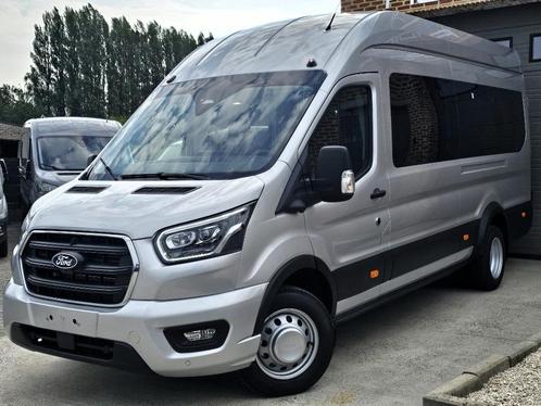 Ford Transit BUS 17Zits - NIEUW 0KM 2024 - 165PK Automaat, Auto's, Overige Auto's, Bedrijf, Te koop, 360° camera, ABS, Achteruitrijcamera